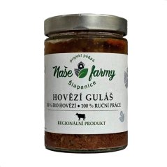 BIO Hovězí guláš 500ml