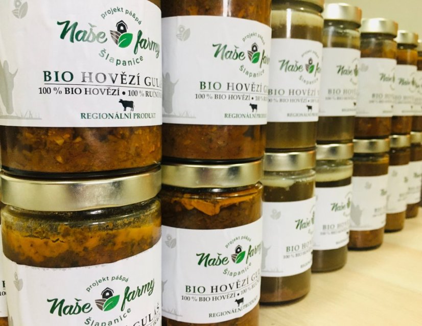 BIO Hovězí guláš 500ml