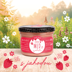 Jahodový med 280g