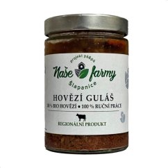BIO Hovězí guláš 500ml