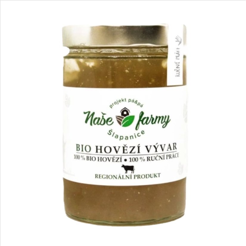 BIO Hovězí vývar redukovaný 400ml BIO Hovězí vývar redukovaný 400ml